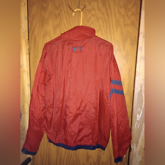 Cleveland Indians Pro Player Windbreaker Jacket Mens Large Chief Wahoo Vintage - Picture 2 of 16